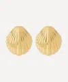 Anni Lu 18ct Gold-plated Ocean Treasure Stud Earrings