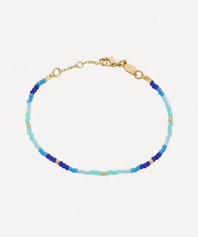 Anni Lu 18ct Gold-plated Tie Dye Bead Bracelet