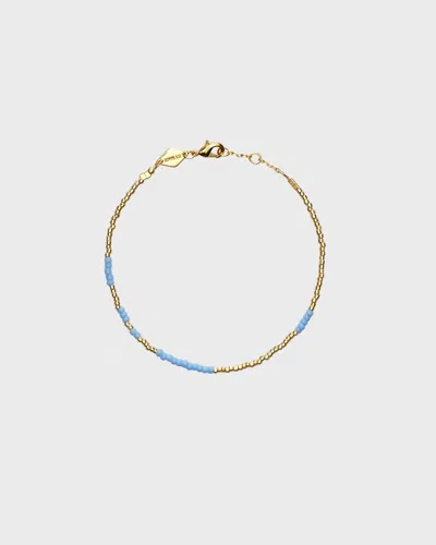 Anni Lu Asym Bracelet Ljusblå In Brown