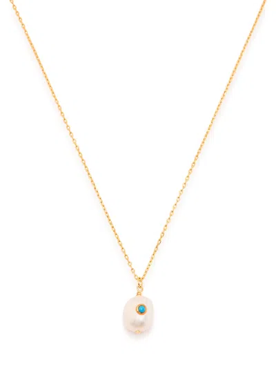 Anni Lu Baroque Pearl 18kt Gold-plated Necklace