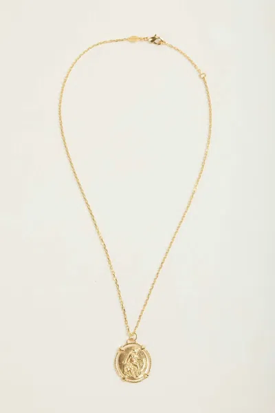 Anni Lu Born To Love Necklace In Gold In Silver