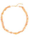 ANNI LU ANNI LU BUTTERFLY 18KT GOLD-PLATED BEADED NECKLACE