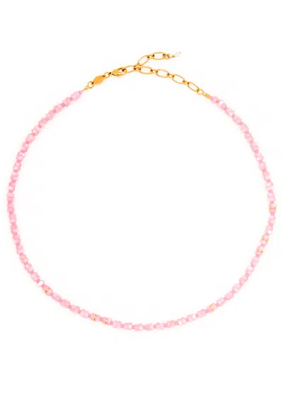 Anni Lu Calypso Beaded 18kt Gold-plated Necklace