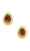 Anni Lu Cherry On Top Earrings In Gold
