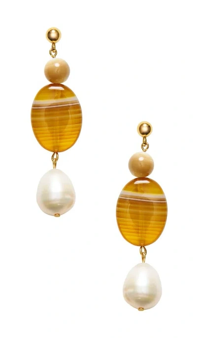 Anni Lu Desert Dreamer Earrings In Brown