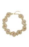 Anni Lu Exclusive Riviera Nautilus Ceramic Shell Necklace In White