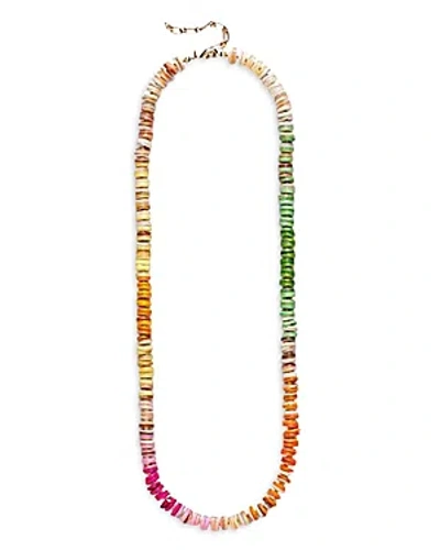 Anni Lu Fantasy Beaded 18kt Gold-plated Necklace In Multi