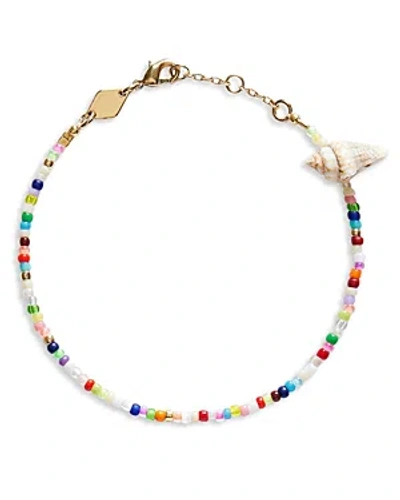 Anni Lu Fiesta Multicolor Bead & Shell Bracelet