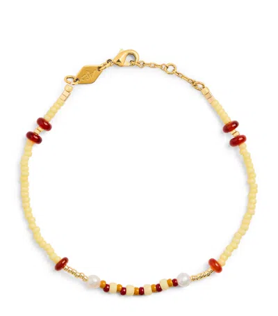 Anni Lu Gold-plated Dizzy Moon Bracelet