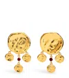 Anni Lu Gold-plated Dream Catcher Earrings In Gold
