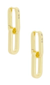 Anni Lu Golden Link Earring In Gold