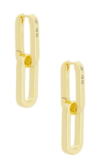 Anni Lu Golden Link Earring