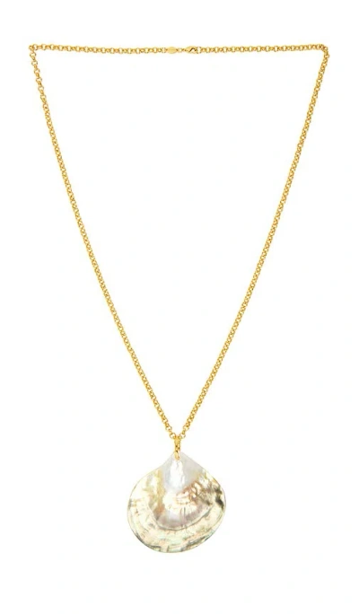 Anni Lu Golden Shell Necklace