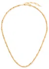 Anni Lu Goldie 18kt Gold-plated Beaded Necklace In Gold