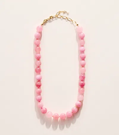 Anni Lu Gold-plated Beaded Ball Necklace In Multi