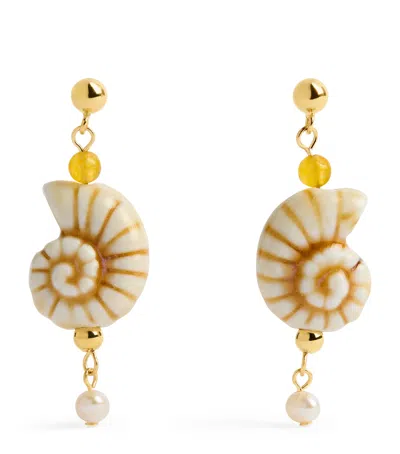 Anni Lu Gold-plated Seaside Earrings