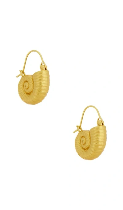 Anni Lu High Tide Hoop In Gold