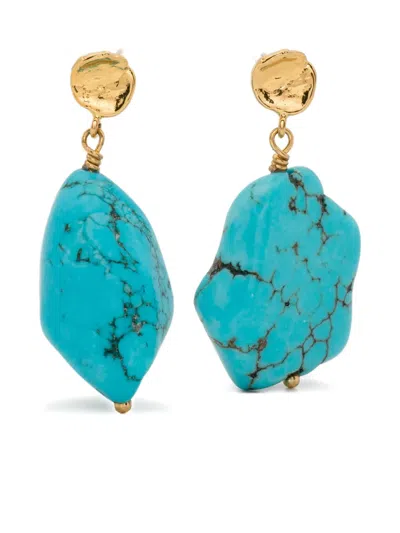 Anni Lu La Mare Earrings In Blue