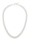 Anni Lu Liquid Silver Silver-plated Chain Necklace In Silver