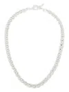 Anni Lu Liquid Silver Silver-plated Chain Necklace In Metallic