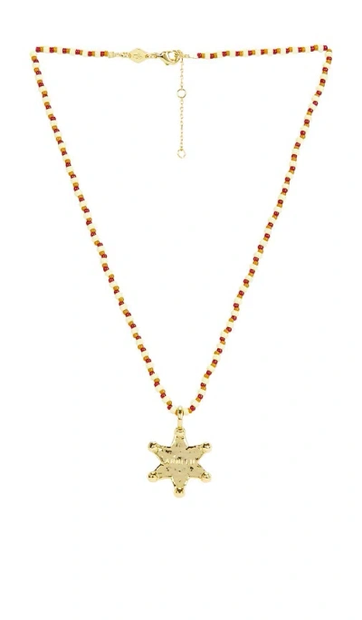 Anni Lu Lucky Star Necklace. In Gold