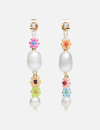 Anni Lu Mexi Flower Earring In Multi