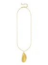 Anni Lu Shell Twisted-chain Necklace In Gold