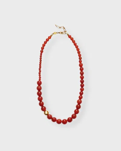 Anni Lu Necklace Float In Red
