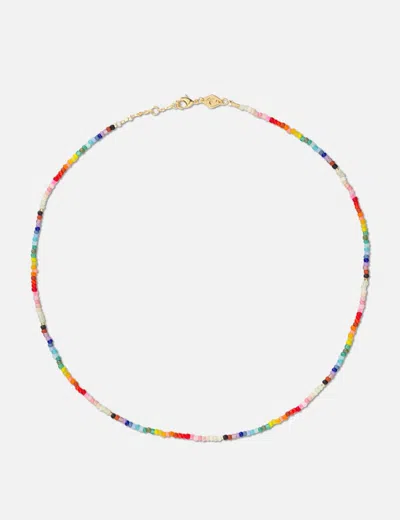 Anni Lu Rainbow Necklace In Multicolor