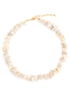 ANNI LU ANNI LU PEARL POWER 18KT GOLD-PLATED NECKLACE