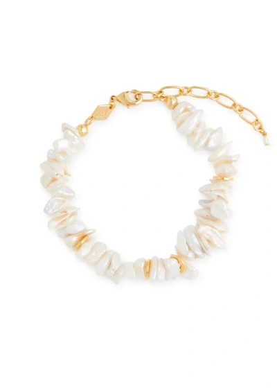 Anni Lu Pearl Power 24kt Gold-plated Bracelet
