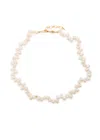 Anni Lu Pearly Drop 18kt Gold-plated Necklace In White