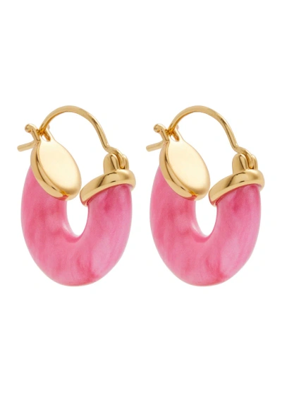 Anni Lu Petit Swell 18kt Gold-plated Hoop Earrings