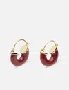 Anni Lu Petit Swell Hoop In Red
