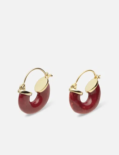 Anni Lu Petit Swell Hoop In Red