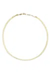 Anni Lu Snake Charmer Necklace In Gold In Gold