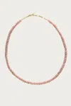 ANNI LU THE BIG PINK NECKLACE IN PINK OPAL