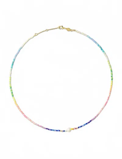 ANNI LU WOMEN'S CAPRI NECKLACE IN NEON RAINBOW