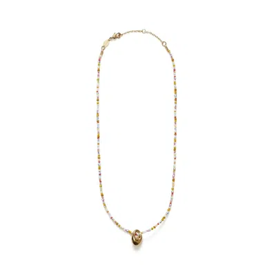 Anni Lu Women's Piccolo Necklace In Gold