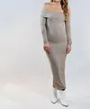 Annice So In Love Dress In Grey In Grey