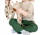 Annie & Charles Safari Giraffe Stuffed Toy In Grey