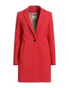 Annie P Coats In Red