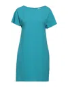 Annie P Short Dresses In Blue
