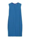 Annie P Short Dresses In Blue