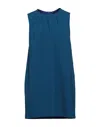 Annie P Short Dresses In Blue