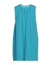 Annie P Short Dresses In Blue