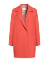 Annie P Overcoats In Orange