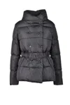 Annie Paris Snap Button Down Jacket - Black In Black