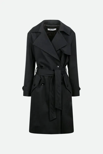 Annie Paris Trench Nero