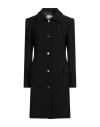 Annie Paris Woman Coat Black Size 4 Wool, Polyamide